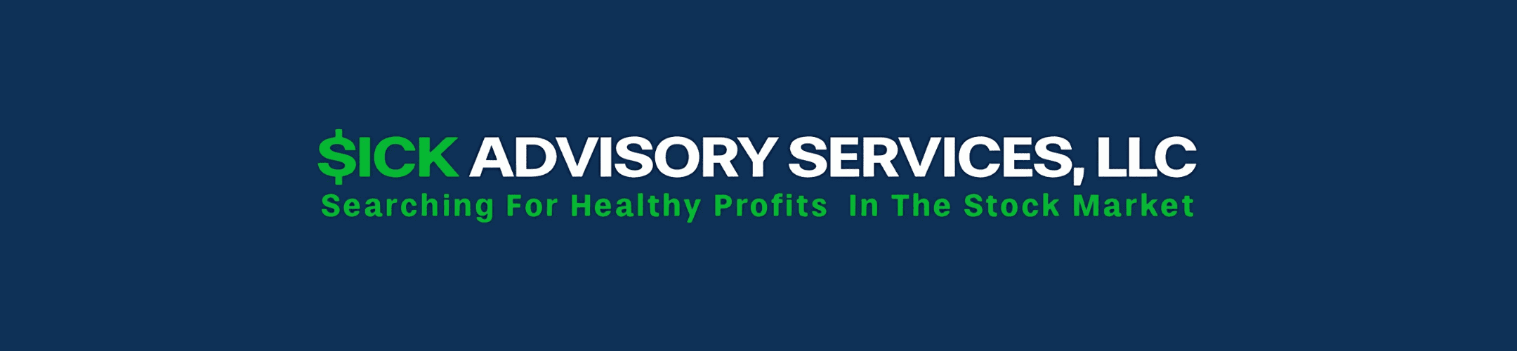 Logo for Sick Advisory Services, LLC, featuring the text 