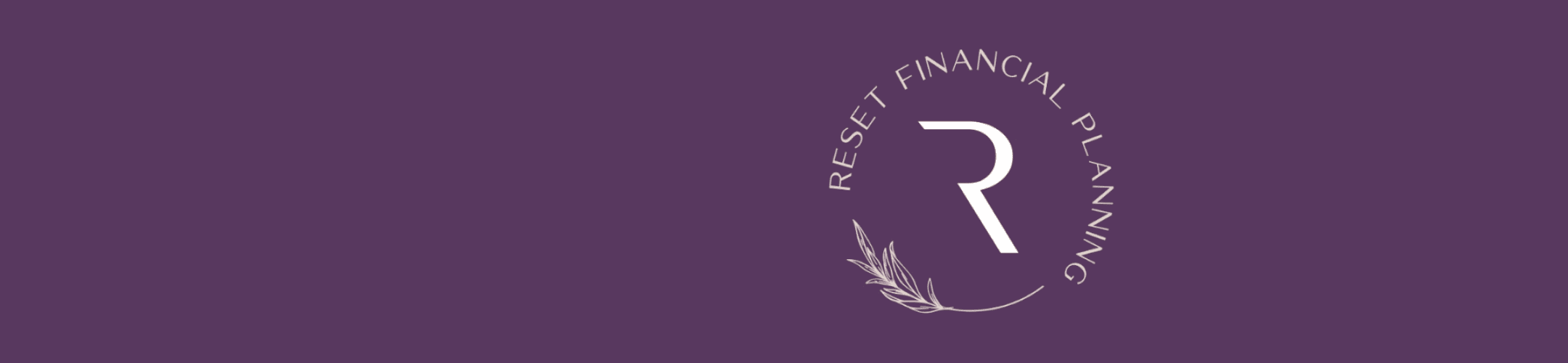 A logo on a purple background featuring a stylized letter 