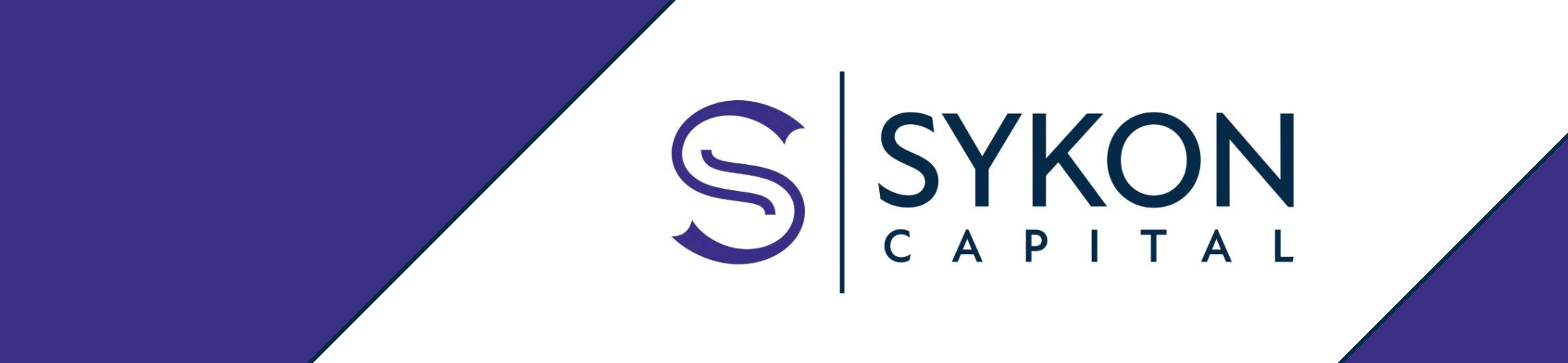 Logo for Sykon Capital with a stylized 